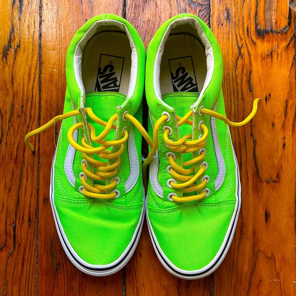 Neon Green Vans